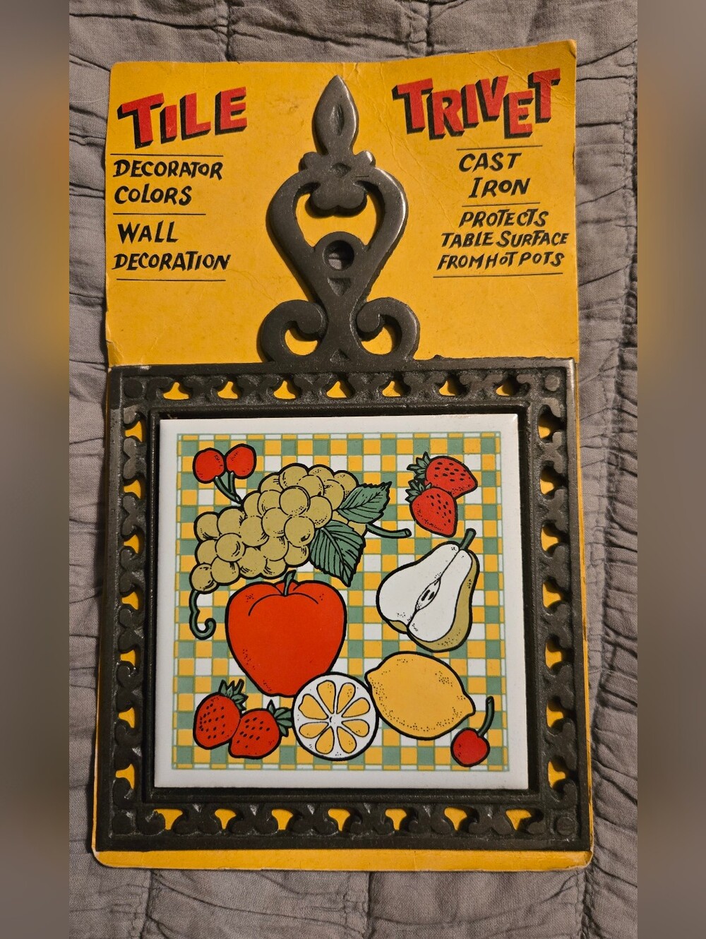 Vintage Cast Iron Trivet